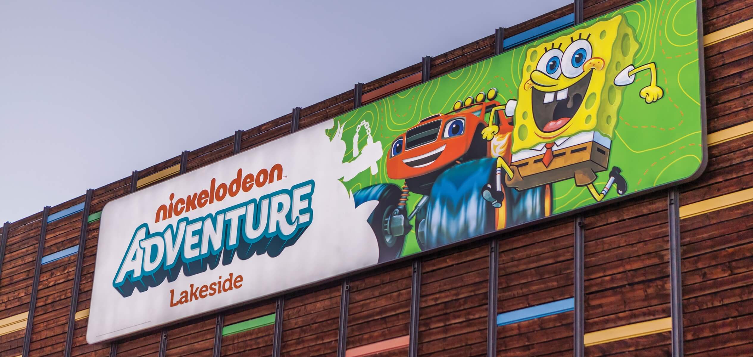 Nickelodeon large format 96 sheet graphics for experiential advertising campaign